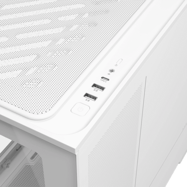 ASUS Prime AP202 ARGB mATX White Chassis