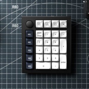 Keychron Q0 Max QMK Gateron Jupiter Banana RGB Wireless Custom Number Pad Shell White - Image 5