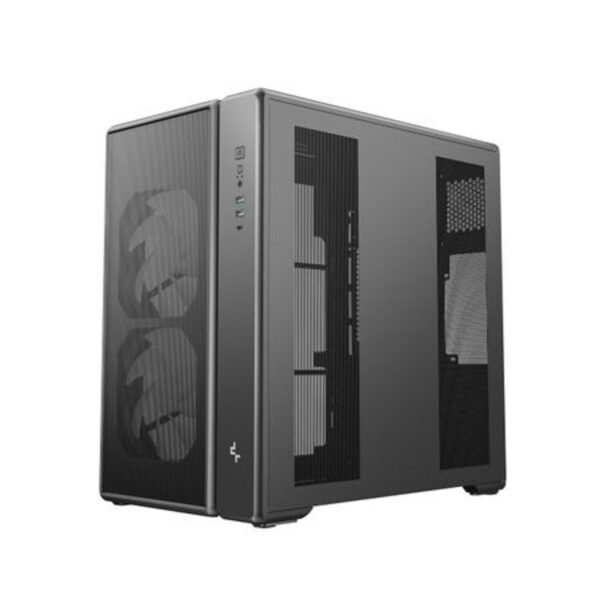 DeepCool CG590 Mesh 2F ATX ARGB Gaming Chassis - Black