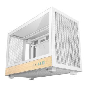 DeepCool CH260 Wood mATX Gaming Chassis White - Image 6