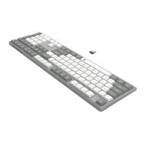 Redragon BK-7485 Wireless Office Keyboard - Grey - Image 4
