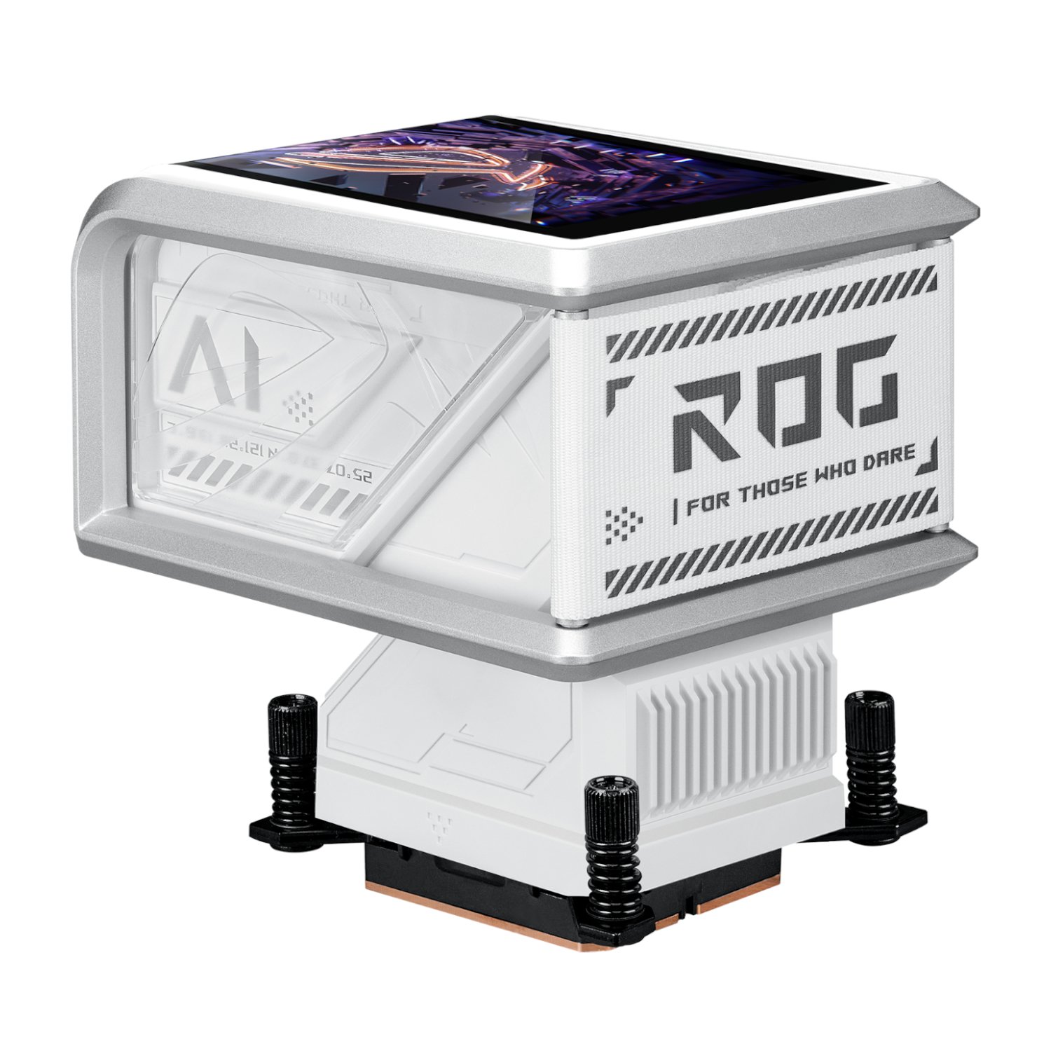 ASUS ROG RYUO IV 360 ARGB Liquid CPU Cooler White Edition - Image 5