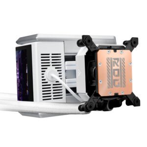 ASUS ROG RYUO IV 360 ARGB Liquid CPU Cooler White Edition - Image 7