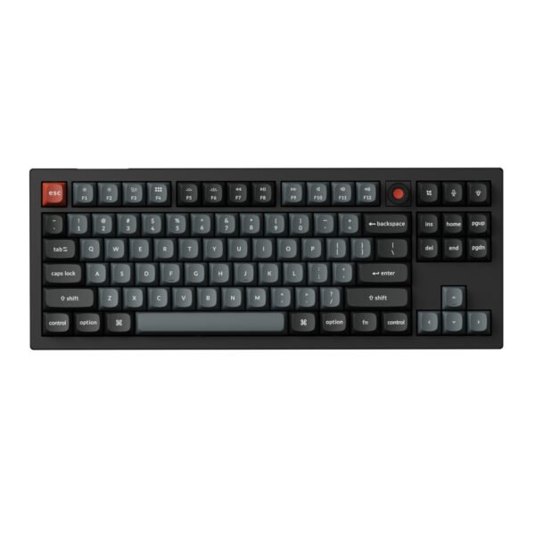 Keychron V3 Ultra 80% 8K Red Switch Hot-Swap RGB Wireless Keyboard - Black