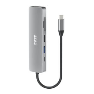 Alternative view of Port Connect 5-in-1 USB Type-C 4K Docking Station