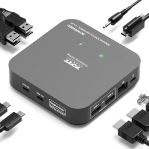Port Connect Multi-port USB Type-C 2x4K Office Docking Station - Image 4