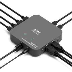 Port Connect Multi-port USB Type-C 2x4K Office Docking Station - Image 5