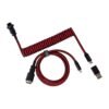 Keychron Coiled Aviator Cable - Red