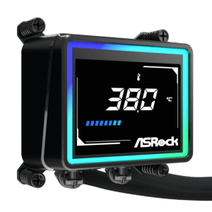 ASRock Challenger 360 Digital AIO Liquid Cooler - Black - Image 3