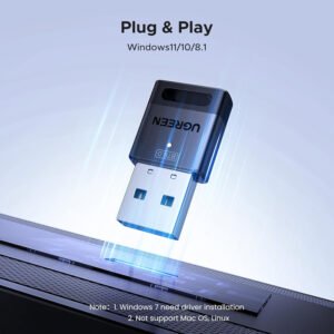 Alternative view of UGREEN Bluetooth 6.0 USB Adapter