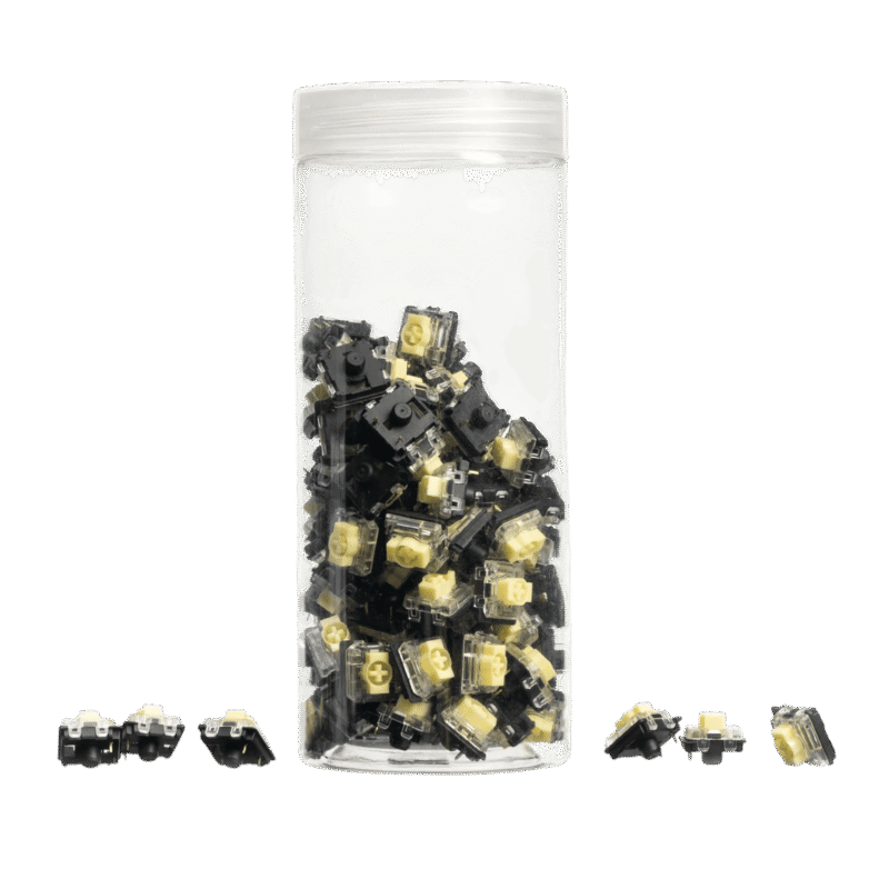Keychron Banana Gateron KS-33 Low Profile 2.0 Mechanical Switch 110 pcs