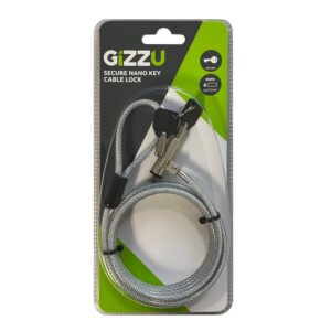 GIZZU 1.8m Nano Key Lock Security Cable with Key - Image 2