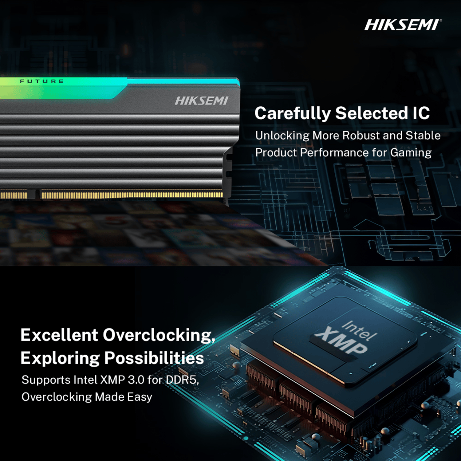 Hiksemi Future RGB 16GBKIT (2x8GB) 3600MHz DDR4 Desktop Gaming Memory Black - Image 6