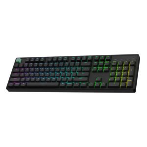 Keychron K10 HE 100% Hot-Swap Gateron Dbl-Rail Nebula Switch RGB Wireless Keyboard - Black - Image 4