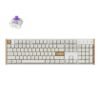 Keychron K10 HE Special Edition Full-size Hot-Swap Gateron Dbl-Rail Nebula Switch RGB Wireless Keyboard - White (Wood + Al)