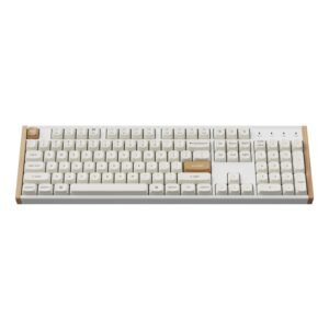 Keychron K10 HE Special Edition Full-size Hot-Swap Gateron Dbl-Rail Nebula Switch RGB Wireless Keyboard - White (Wood + Al) - Image 3