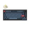 Keychron V1 Max QMK/VIA Wireless Custom Mechanical Keyboard | BANANA Switches – Black