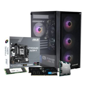 Alternative view of PCBuilder Ryzen 5 8600G WARDEN Windows 11 Gaming PC