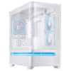 ASUS Prime AP202 ARGB mATX White Chassis
