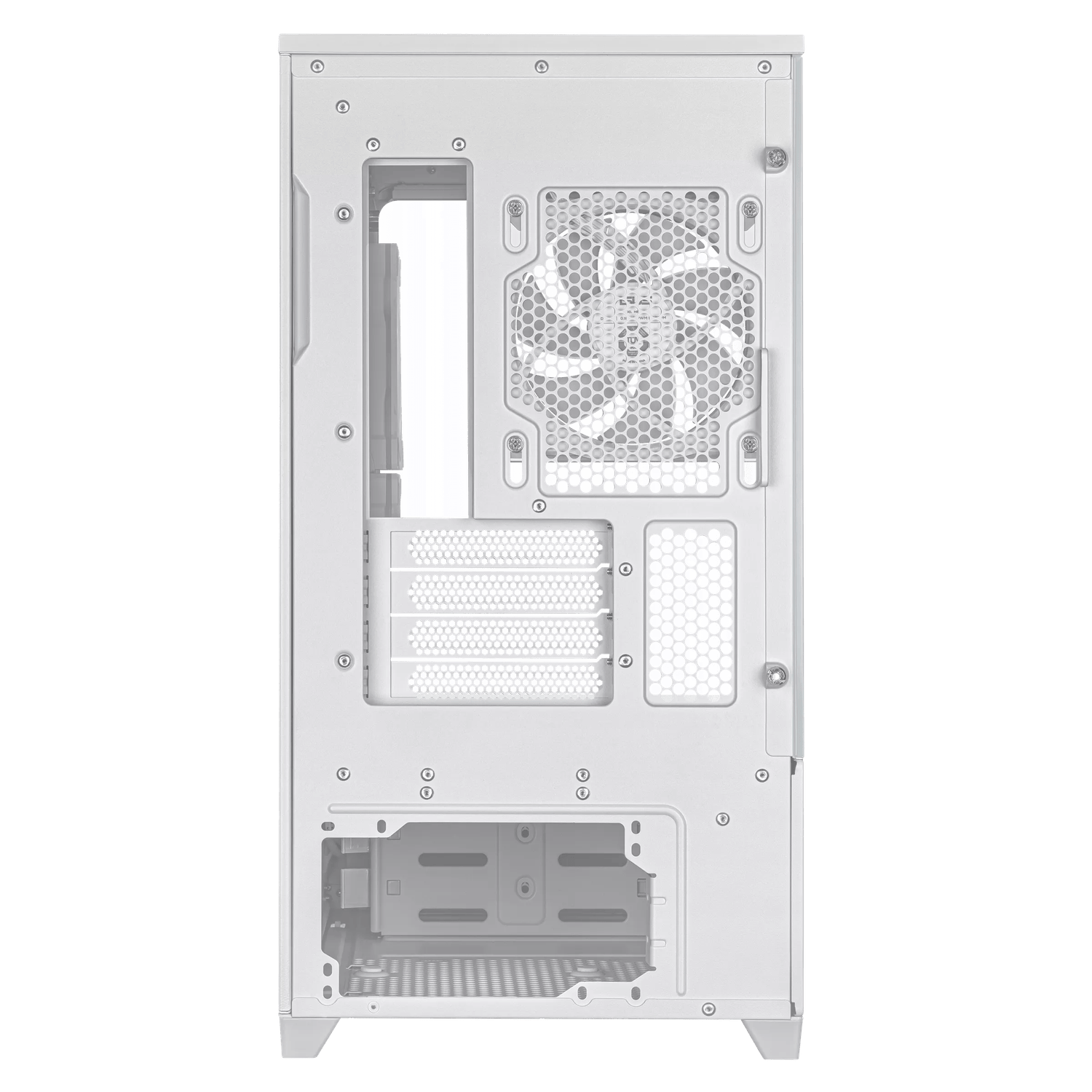 ASUS Prime AP202 ARGB mATX White Chassis - Image 6