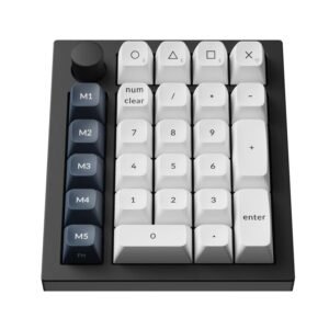 Keychron Q0 Max QMK Gateron Jupiter Red RGB Wireless Custom Number Pad Carbon Black - Image 2