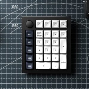 Keychron Q0 Max QMK Gateron Jupiter Red RGB Wireless Custom Number Pad Carbon Black - Image 5