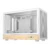DeepCool CH260 Wood mATX Gaming Chassis White