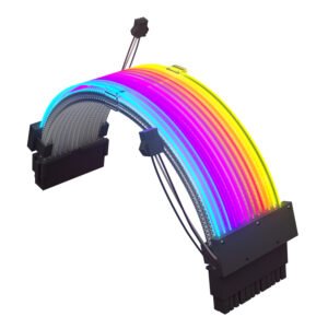 Alternative view of Redragon GCP06 24-Pin ARGB Extension Power Cable