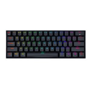 Alternative view of REDRAGON DRACONIC PRO Mechanical 61 Key|Bluetooth 5.0|RGB 9 Colour Modes|Rechargable Battery|Type-C Charging Cable Gaming Keyboard - Black