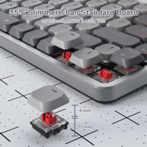 REDRAGON MECHANICAL AZURE Wireless Gaming Keyboard - Image 6