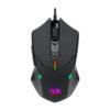 REDRAGON CENTROPHORUS 7200DPI RGB Gaming Mouse - Black