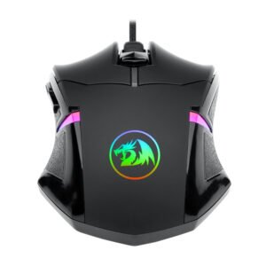 REDRAGON CENTROPHORUS 7200DPI RGB Gaming Mouse - Black - Image 6