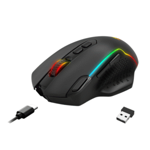 Redragon TAIPAN MAX 12000DPI Wireless Gaming Mouse - Black - Image 6