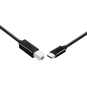 UGreen USB Type-C to B Male Printing Cable 2m - Black - Image 3