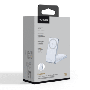 UGreen 25W 2-in-1 Magnetic Wireless Charger - Image 7
