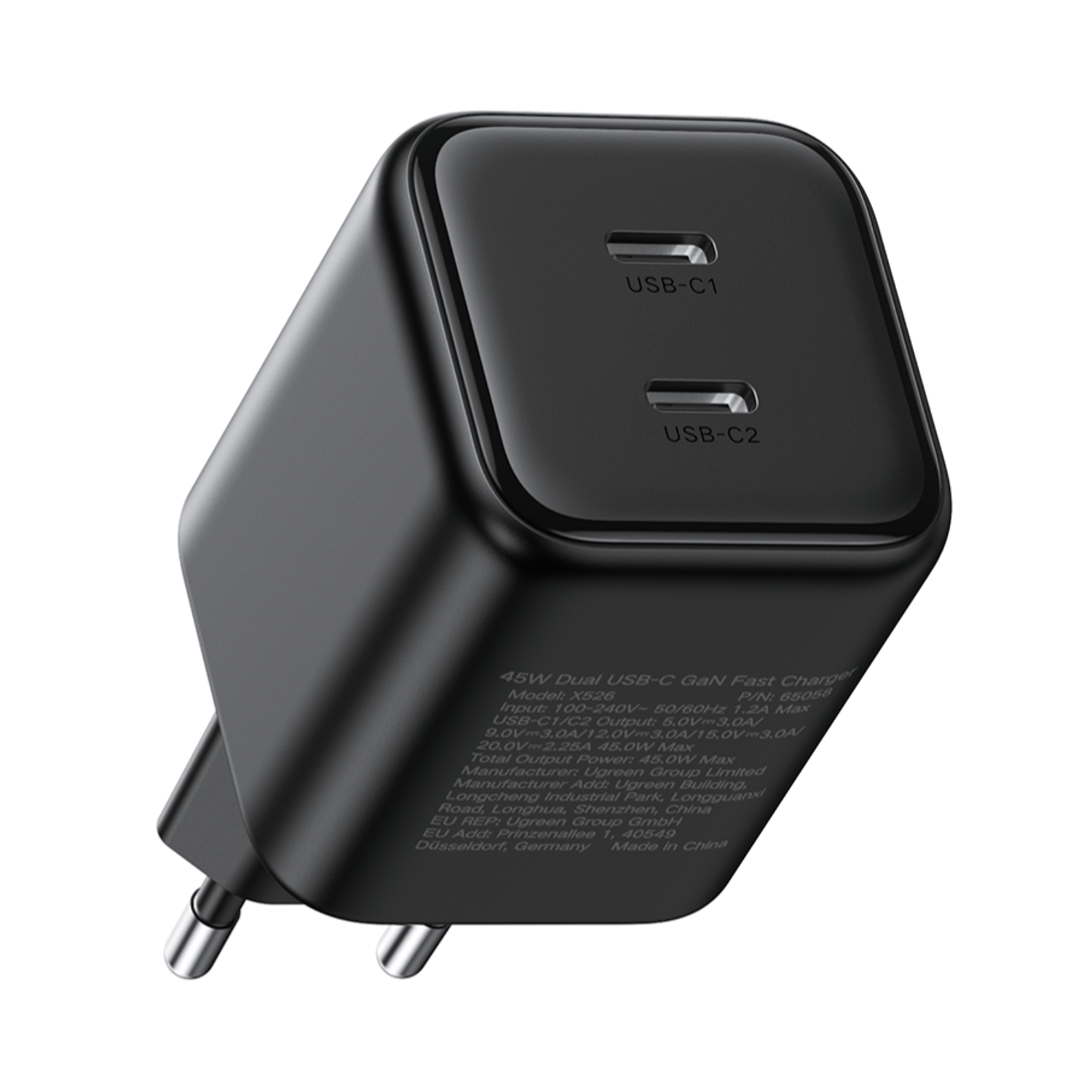 UGreen Charger USB Type-C GaN Fast 45W EU - Image 4