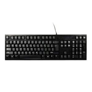 Port Connect Office Budget Wired Keyboard Black