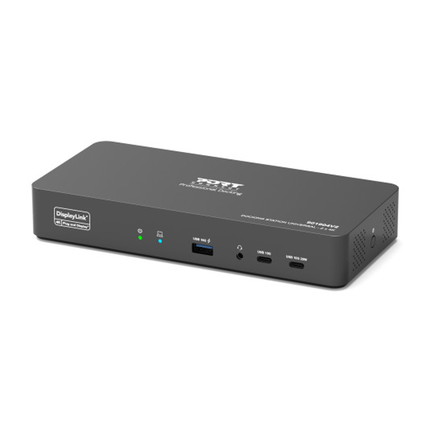 PORT2 x 4K USB-C desktop docking station 11 peripherals 96W - Image 9