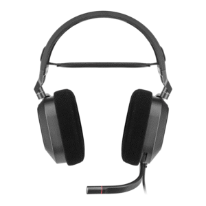 Alternative view of Corsair HS80 RGB USB Wired Over-Ear Gaming Headset — Carbon Black