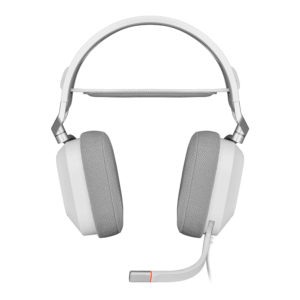 Alternative view of Corsair HS80 RGB USB Wired Over-Ear Gaming Headset — White