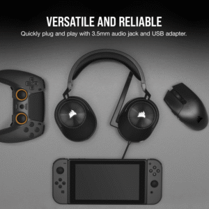 Corsair HS55 Surround Wired Gaming Headset - Carbon Black - Image 5