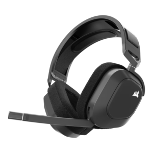 Alternative view of Corsair HS80 MAX WIRELESS Gaming Headset - Steel Gray (AP)