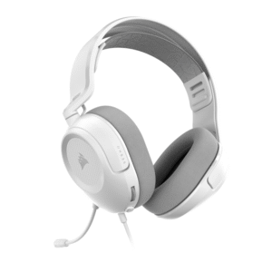 Alternative view of Corsair HS35 v3 Wired Gaming Headset - White