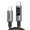UGREEN 240W USB Type-C Cable with LED Display 1M