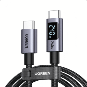 UGREEN 240W USB Type-C Cable with LED Display 1M - Image 4