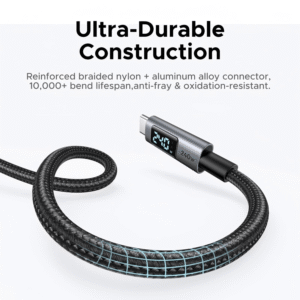 UGREEN 240W USB Type-C Cable with LED Display 2M - Image 5