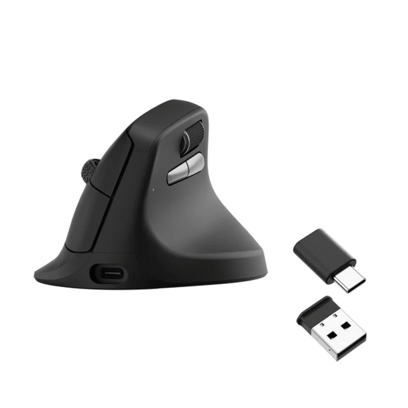 Keychron M5-A29 1K Wireless Mouse (BT/2.4GHz/Wired) - Black