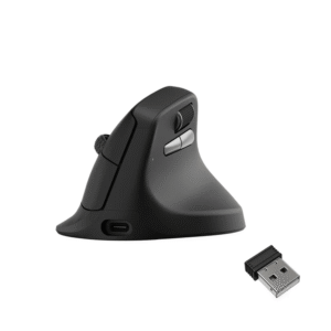 Keychron M5-A29 1K Wireless Mouse (BT/2.4GHz/Wired) - Black - Image 5