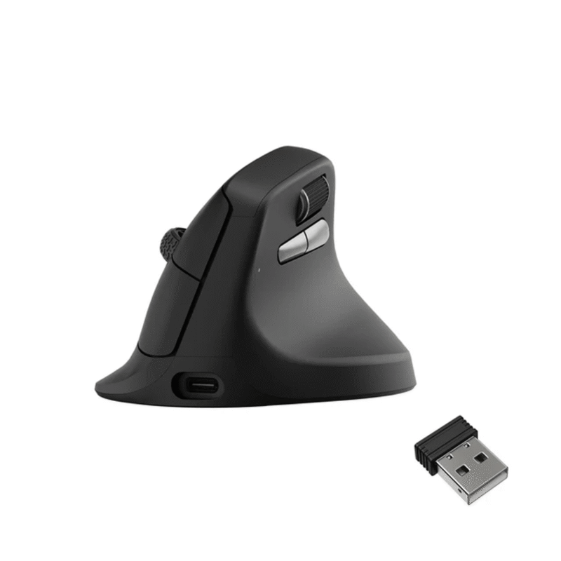 Keychron M5-A29 1K Wireless Mouse (BT/2.4GHz/Wired) - Black