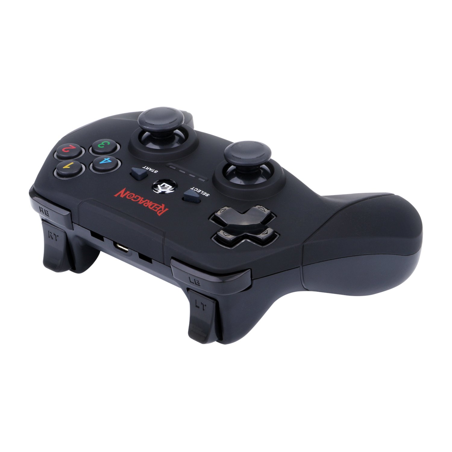 Redragon HARROW Wireless X/D-input(Digital/Analog) PC Controller - Black - Image 3